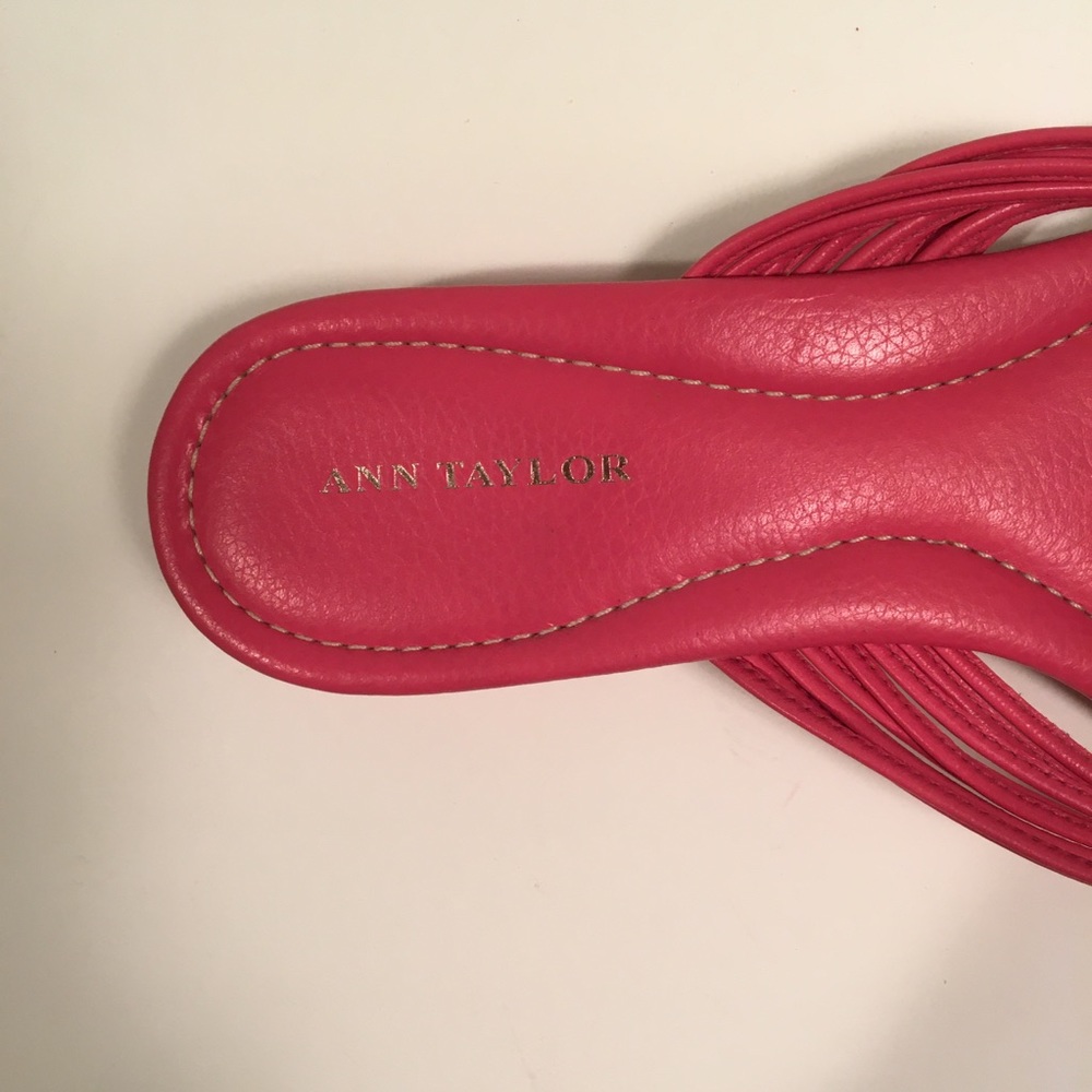 Ann Taylor hot pink sandals - Picture 5 of 6